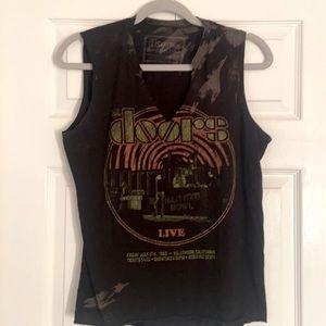 The Doors V Neck Sleeveless Shirt